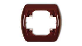 Trend Ramka Pozioma Pojedyncza Brązowy 4Rh-1