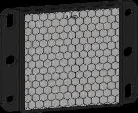 XUZC50 Universal reflector, plastic, 50x50 mm