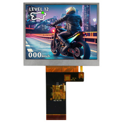 Wyświetlacz LCD TFT 3.5cal TFT 640 x 480pikseli MIPI I/F Nie NEWHAVEN DISPLAY INTERNATIONAL