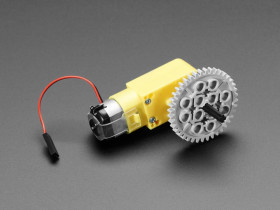 Adafruit DC Gearbox "TT" Motor to LEGO® compatible Cross Axle