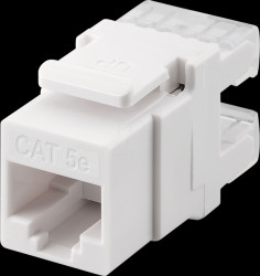 95738 Keystone module, Cat.5e UTP, RJ45 jack / LSA
