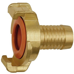 GEKA hose piece, 40 bar, brass, for drinking water, 107806