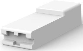 Insulating housing for 6.35 mm, 1 pole, PA, natural, 926539-1