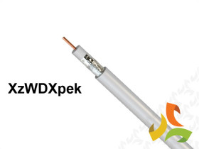 Kabel antenowy YWDXpek 75 Om 1,0/4,8 koncentryczny biały CESAT BIA ECA (UHD-4K) KAB10000774 ZAMEL