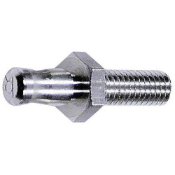 St&#xE4;ubli 040056 POAG-S6/15 Jack plug vertical mount 6mm pin brass 1pc