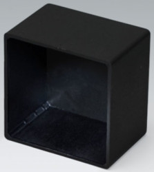 PA module enclosure, (L x W x H) 38.8 x 38.8 x 26.6 mm, black (RAL 9005), IP00, A8039268