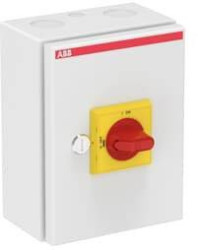 Przełącznik bezpieczeństwa czerwony 3 styki ABB 1SCA022742R0860