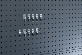 Haczyki Zaciski hakowe Zestaw haków zawartość Haki(10) Stal