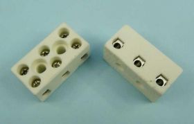 KOSTKA ELEKTR. 3-PIN 10A/250V CERAMI