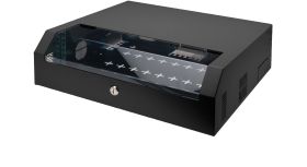 Szafa rack wisząca 19'' Digitus DN-19 04U-PB-B (S x W x G) 500 x 145 x 475 mm 3 U