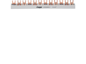 KDN363B Szyna łączeniowa 3-biegunowa 57mod 10mm2, widełkowa Hager