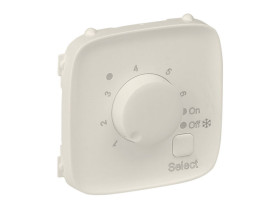 VALENA ALLURE Plakietka kremowa termostatu do ogrzewania podłogowego 755326 LEGRAND
