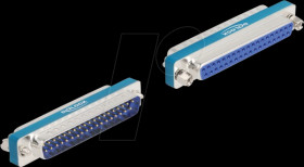 66551 RF/EMI filter, D-Sub 37 pin male / female, low pass