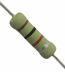 Rezystor 1kΩ 2W ±10% Minimum of -1300ppm/°C Ceramika silikonowa Arcol Ohmite