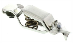 Zacisk krokodylkowy 20A Nie 16mm Srebrny RS PRO