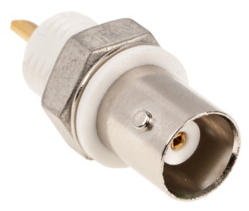 Złącze koncentryczne Montaż na panelu Żeński 50Ω typ złącza Złącze BNC Lutowane