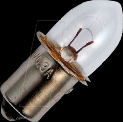 134405550 P13.5s 11x30, 2.4 V, 700 mA, 1.68 W, C2R, 15 hrs, clear krypton