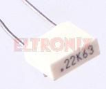 KONDENSATOR MKT 220NF/63V 10% BEZINDUKCYJNY