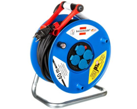 Przedłużacz bębnowy Garant IP44 40m 4x230V H07RN-F 3G2,5 1233124