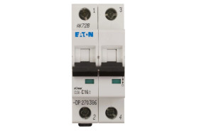 Wyłącznik nadprądowy 2P C 16A 6kA AC CLS6-C16/2-DP 270386