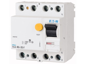 Wyłącznik różnicowoprądowy 4P 16A 10kA 100mA typ S/F FRCMM FRCMM-16/4/01-S/F 187431 EATON