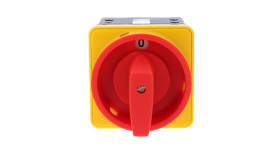 Łącznik Krzywkowy 80A Rozłącznik 0-1 3 - Biegunowy Mocowanie Do Pulpitu Czoło...