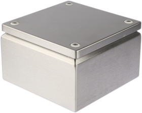 Skrzynka zaciskowa 200 mm 200 mm 120mm Stal nierdzewna typu 304 Rittal, z drzwiami zwykłymi