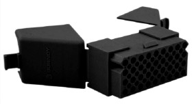 Obudowa złącza 36-pinowe 4-rzędowe Souriau Sunbank by Eaton Żeński Montaż na kablu SMS Złącze PCB do szybkich połączeń