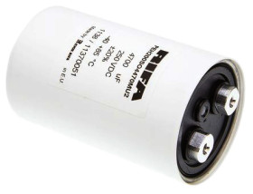 Kondensator 4700μF 250V dcmontażśrubowy KEMET 66.6 (Dia.) x 106 mm, 66.6 x 109.2 mm