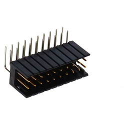 TE Connectivity 1-826470-0 Pin Header Male Right Angle 2.54mm Unshrouded