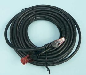 U/UTP 6e 7,5mb CZARNY CCA PATCHCORD