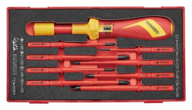 Zestaw wkrętaków Teng Tools dynamometrycznych Płaska 9 szt.