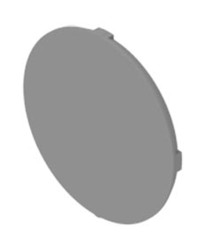 Klosz lampek do przycisku Płytka z oznaczeniem EAO