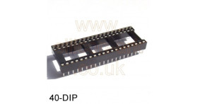 IC Socket 40-pin DIL - Leader