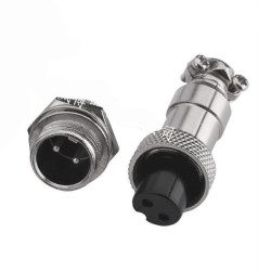 GX12 Industrial Aviation Connector Set - Plug & Socket
