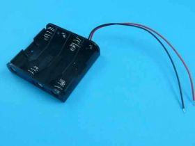 BC-304 UCHWYT BATERII 4xAA (R-6)+KABELK