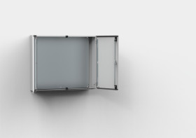 Szafka ścienna rozdzielcza 600 mm 800 mm 300mm Stal miękka nVent HOFFMAN