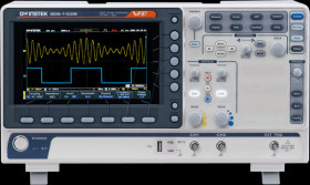 01DS112B10GT 7" LCD Digital Storage Oscilloscope, 100 MHz, 2 CH