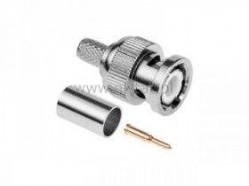 WT BNC zaciskany RG6U