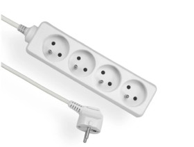 Przedłużacz ECONOMIC 4-gniazda z/u 5m /H05VV-F 3x1/ EPS-405