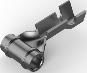 Round plug, Ø 1.47 mm, L 8.38 mm, uninsulated, 0.12-0.4 mm², AWG 26-22, 350189-1