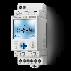 Programator czasowy 250VAC 16A, Finder 12.62.8.230.0000
