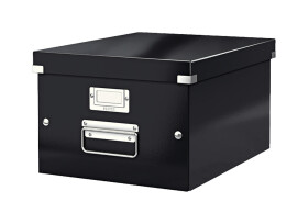 Leitz Pudło do archiwizowaniaformat: A4+ Czarny Z płyty pilśniowej 220 mm 325mm 325 mm