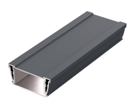 Bopla ASP 830-0200 7024 (94112200) - asymetryczny profil aluminiowy zamknięty (74 x 32,8 x 200 mm)