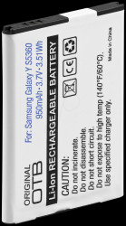 950 mAh, Li-ion, for SAMSUNG Galaxy S S5360
