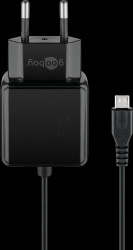 49603 USB charger, 5 V, 3000 mA, microUSB