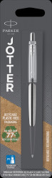 1953205 Ballpoint pen, blue, M, Jotter stainless steel