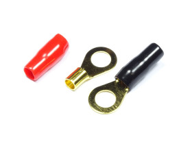 Konektor oczkowy izolowany złocony M8 10mm² (20szt.)