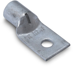 Uninsulated ring cable lug, 100-125 mm², AWG 4, 13.08 mm, metal, 325605