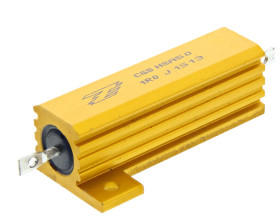 Rezystor do montażu w obudowie 1Ω 50W ±5% TE Connectivity ±50ppm/°C drutowy Oczko lutownicze